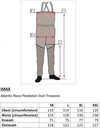 Imax Atlantic Race Floatation Suit 2pcs Size M