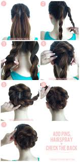 A small hair donut is great for younger girls especially if there isn't a lot of hair to work with. The Beauty Department Your Daily Dose Of Pretty Double Rope Braid Bun