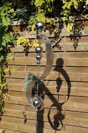 Gartenstecker Edelrost Gartendeko Rost Edelstahl Gartenkunst Von Deco Art Kulbs Gartenstecker Gartendeko Metall Garten