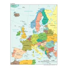 Auf dieser seite finden sie kostenlose kalender. Weltatlas Online De Europa Deutschsprachig Din A4 Landkartenshop De