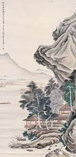 寻花山 是 太湖石 系列的总结 从长卷的形式上看 古人已经做得非常完善了 对我自己而言 要想赋予新意 还是要从空间入手 我设想当你打开长卷的时候 眼前的景物便有近焦和远焦的区别 移步换景 三个石头 三头鹿 三棵树 九只蝴蝶 其实是三生万物 九九归一