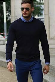 39 Good Look Sweater Style For Men In Winter Vialaven Com Sweater Outfits Men Smart Casual Men Business Casual Men