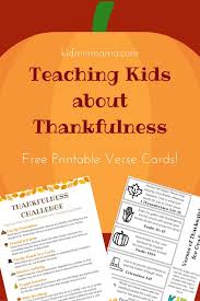 Thanksgiving Challenge For Kids And Printable Thanksgiving Verse Cards Thanksgiving Bible Lesson Thanksgiving Sunday School Lesson Bible Lessons For Kids