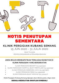 Pemakluman Kepada Orang Awam Jabatan Kesihatan Negeri Pulau Pinang Facebook