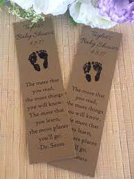 Instead of tucking in between pages, these little. Personalized Bookmarks Baby Shower Bookmark Favors Baby Etsy In 2021 Baby Shower Book Homemade Baby Shower Favors Storybook Baby Shower