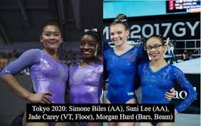Lee, a minnesota native, had won the silver medal, along with biles, jordan chiles. Gymnastics Fans Confessions Tokyo 2020 Simone Biles Aa Suni Lee Aa
