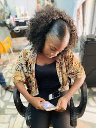 Packing gel hairstyle for medium length hair looks prettier if you make it into curls. Trending Packing Gel Hairstyles In Oshodi Isolo Health Beauty Chike Uba Find More Health Beauty Services Online From Olist Ng