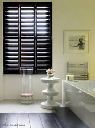 Inspiration Home Makeover Entrance Way Bathroom Design Black Indoor Shutters Interior Shutters