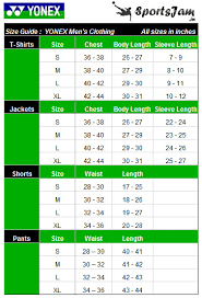 Yonex Shoe Size Chart Www Bedowntowndaytona Com