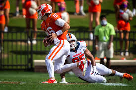 It has to be uphill from there. Clemson S Trevor Lawrence Tests Positive For The Coronavirus The New York Times