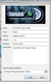 Clownfish voice changer is an application for changing your voice. Download Clownfish Plugin For Teamspeak 3 Download Peatix