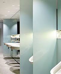 Ceiling hung toilet partitions offer easy floor maintenance. Toilet Partition Industries Wet Area Partitions Cubicles