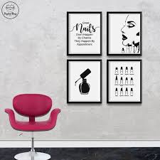 Nail Salon Decor Nail Wall Art Digital Download Nail Salon Etsy Salon Wall Art Nail Salon Decor Salon Decor