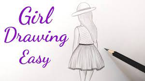 Get it for the kindle. How To Draw A Girl Easy Back Side Drawing Of A Girl Easy Step By Step Pencil Sketch Of Girl Tutorial Youtube