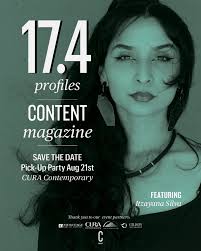 Featured: Issue 17.4 “Profiles,” Itzayana Silva, @infrared.rose Moved by  darker themes and unseen forces, Itzayana Silva paints with quiet  intensity, bringing life to her canvas. She is a 27-year-old Xicana  painter, cultural