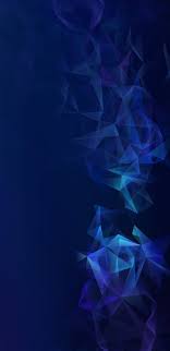 Official Wallpaper 06 Of 15 For Samsung Galaxy S9 And Samsung Galaxy S9 With Dark Blue Polygons Hd Wallpapers Wallpapers Download High Resolution Wallpap Samsung Galaxy S8 Wallpapers