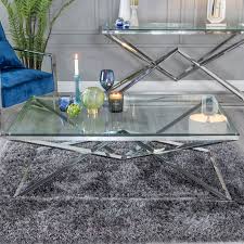 Choose from contactless same day delivery, drive up and more. Urban Deco Pyramid Glass And Chrome Coffee Table