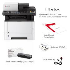 Kyocera Ecosys M2135dn A4 Mono Multifunction Laser Printer 1102s03nl0
