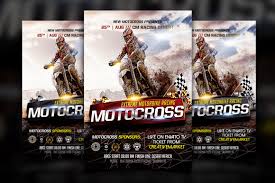 Choose a modern resume template if you're applying for jobs in app development, social media, data science, or any other field that requires. Motocross Flyer 972464 Flyers Design Bundles