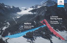 Ski Area Rienza - Dobbiaco Skiing Kids Family Trenker Slope