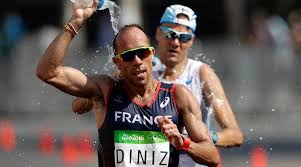 A charismatic figure in french athletics, yohann diniz, 43, will compete in his last 50 km olympic walk in tokyo, since the event will disappear from the olympic program. Lost Medal Gained Respect French Athlete Yohann Diniz Poops Collapses Yet Finishes Race Trending News The Indian Express