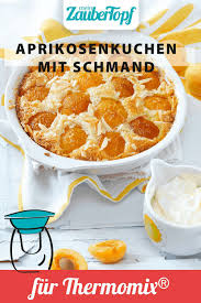 Aprikosenkuchen Mit Schmand Mit Dem Thermomix Zaubertopf Rezept Aprikosenkuchen Rezepte Kochen Und Backen
