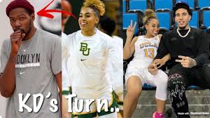 Endorsement deals with companies such as gatorade, nike, degrees, and many more. Kevin Durant Is Dating Jaden Owens Who Is Liangelo Ball Ex Girlfriend Youtube