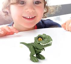 Anloximt Dinosaurier beißender Finger