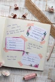 Guest Book Wedding Creative Diy Idea Vintage Pink Guest Book Fill Out Question Cards Watercolor Flowers Gastebuch Hochzeit Gaste Buch Hochzeit Hochzeit Spiele