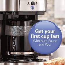 Maybe you would like to learn more about one of these? Buy Hamilton Beach 2 Way Brewer Coffee Maker Single Serve And 12 Cup Pot Stainless Steel 49980a Carafe Online In Germany B00ei7dppi