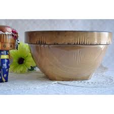 Bol A Melanger Victorien Jaune En Ceramique Bowl Serving Bowls Tableware