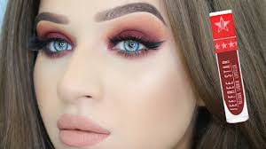 Suchen sie nach use lipstick auf searchandshopping.org Late Af Holiday Grwm Makeup Tutorial Using Liquid Lipstick As Eyeshadow Youtube