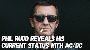 PHIL RUDD Reveals His Current Status With AC/DC