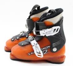 Details About Salomon T2 Youth Ski Boots Size 2 Mondo 20 Used