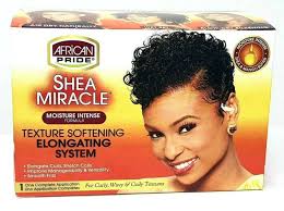 I don't recommend pure shea butter for permed hair. African Pride Shea Butter Miracle Texture Softening System