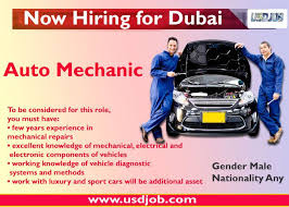 Auto Mechanic Jobs In Dubai Mechanic Jobs Car Mechanic Job Information