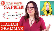 How to conjugate & use the verb SAPERE | Learn Italian - YouTube