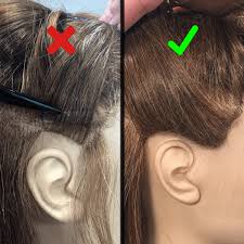 I removed the old tape. Tape In Extensions Mistakes And Solutions Behindthechair Com