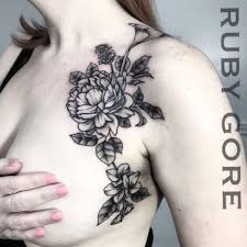 Botanical Tattoo By Ruby Gore Best Tattoos For Women Botanical Tattoo Female Tattoo Artists