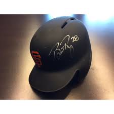 Browse 176 buster posey twins stock photos and images available, or start a new search to explore more stock photos and images. Giants Metallica Auction Buster Posey Signed 8 7 2017 Game Used Batting Helmet 1 000th Game Mlb Auctions