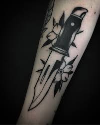 Traditional Knife Tattoo By Satanischepferde Knife Tattoo Tattoos Pocket Knife Tattoo There are 19528 cute knife for sale on etsy, and they cost $14.43 on average.