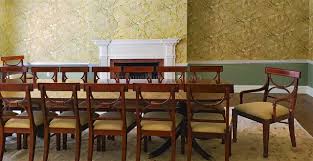 Be mindful that the width of your dining chairs and the width of the table will make an impact on the number of guests you may sit comfortably. High End Dining Table Federal Style 12 Foot Mahogany Dining Tab