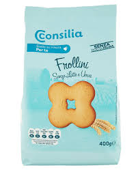 Farina di grano tenero tipo 1. Frollini Senza Latte E Uova Confezione Da 400g