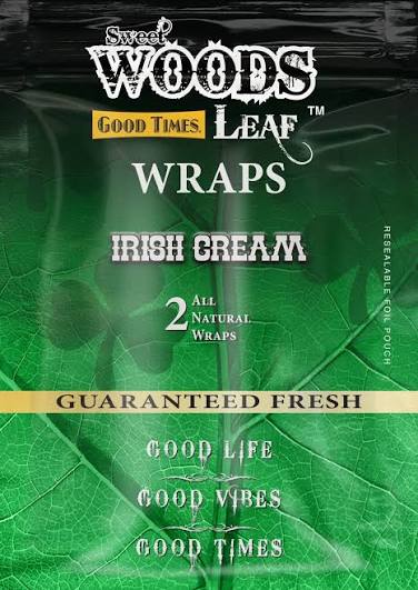 sweet woods leaf wraps irish cream