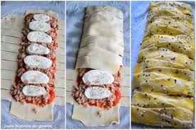 Tresse Feuilletee Au Thon Mozzarella Recettes De Cuisine Recette Feuillete Recette