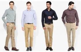 Men S Guide To Perfect Pant Shirt Combination Looksgud In Brown Pants Men Pants Outfit Men Mens Outfits