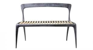 10 Easy Pieces Romantic Benches For Two Gardenista Contemporary Patio Furniture Aluminium Garden Furniture Aluminum Furniture