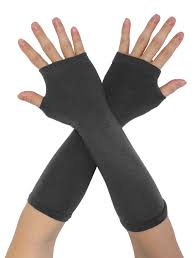 Long elbow length gloves are becoming increasingly popular in a variety of industries as they provide the user with added protection in and around both the arm the hse website also recommends using a non latex form of long length elbow glove and, here at the glove club, we have a wide range of. Allegra K Women S Elbow Length Thumbhole Arm Warmer Fingerless Gloves Pair Gray Walmart Com Walmart Com