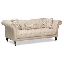 Marisol Sofa Beige In 2020 Value City Furniture City Furniture City Living Room