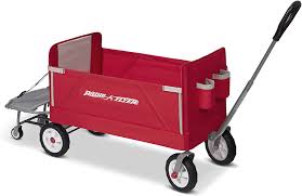 Oct 27, 2012 02:10:09 for radio flyer wagon. Amazon Com Radio Flyer 3 In 1 Folding Wagon With Cooler Caddy For Kids Garden Cargo Amazon Exclusive Toys Games